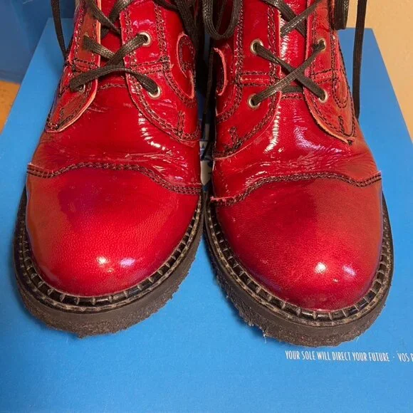Fab Fluevog Slacker Tardy boots - Picture 6 of 11